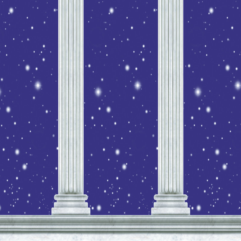 Column Backdrop - 4' x 30' - Pack of 6