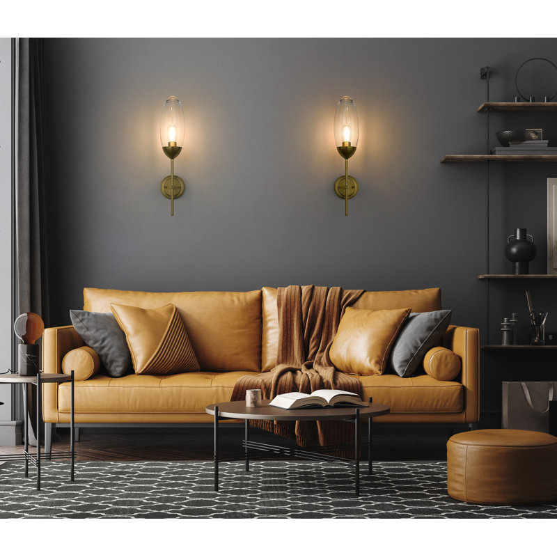 Blakeley Wallchiere, Rubbed Brass