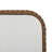 Amber Wicker and Stone Coffee Table