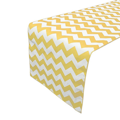 Chevron Print Table Runner