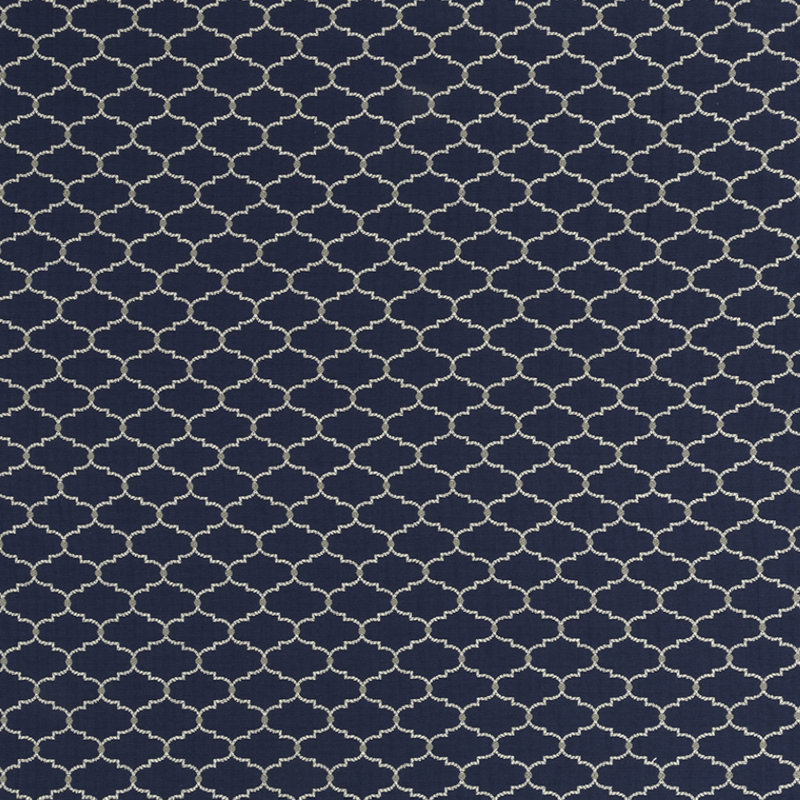 Contorted Cotton Blend Fabric