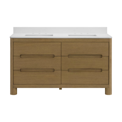 Oslo 60" Double Bathroom Vanity