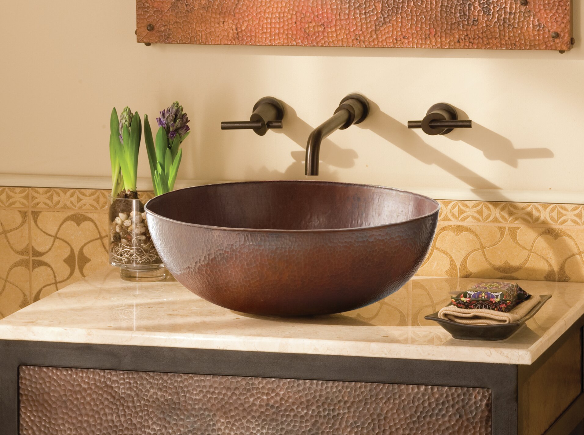 Native Trails Maestro Metal Oval Vessel Bathroom Sink And Reviews Wayfair