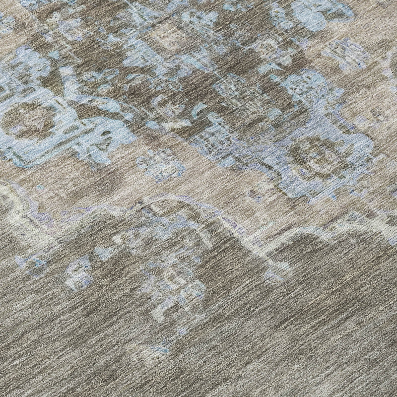 Machine Washable Indoor/Outdoor Chantille ACN2321 Global Rug, Rectangle 3' x 5'