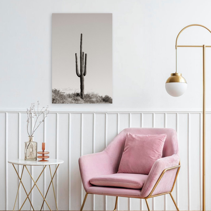 Modern Rustic And Rustic Saguaro Afternoon, 24" H x 16" W