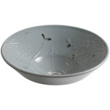 Gilded Meadow™ Ceramic Circular Vessel Bathroom Sink