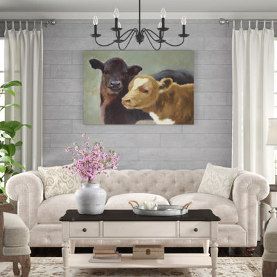 «Farm Pals II», peinture sur toile