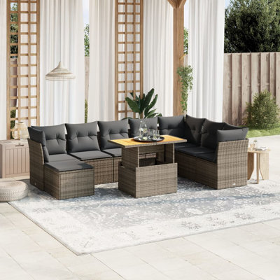 Ensemble de canapé de jardin Vidaxl