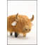 Repose-pieds avec rangement caché Highland Cow