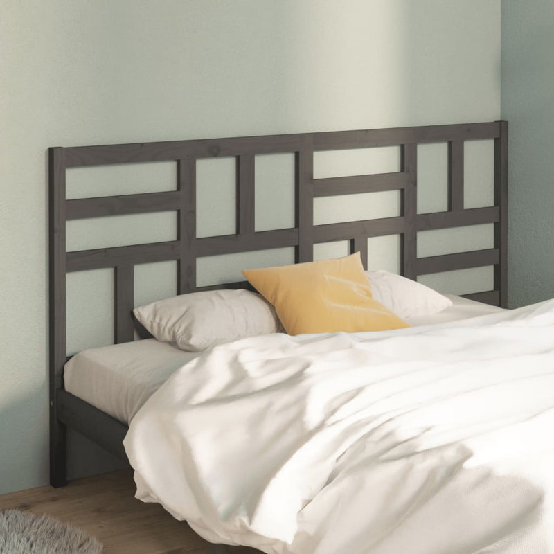 Laylanni Solid Wood Headboard, White, 104 x 206cm