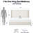 Boucle Upholstered Wingback Bed Frame, King Size, 52.3" High Headboard, Modern Look, Base, Easy Assembly, , Minimalist, Chic Platform Comfortable And , Simple Bedroom Centerpiece