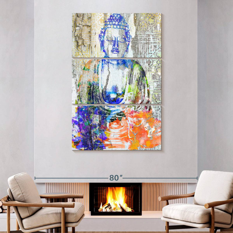 Leisha Buddha I, 74'' H X 48'' W