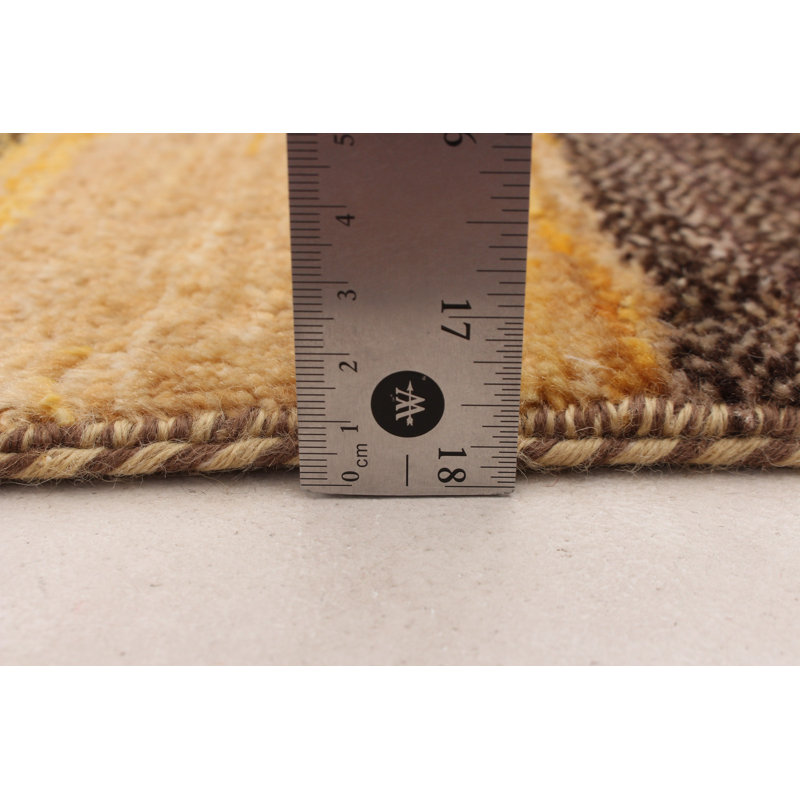 Tapis kaki Finie Peshawar Ziegler 5 pi 8 po x 7 pi 9 po