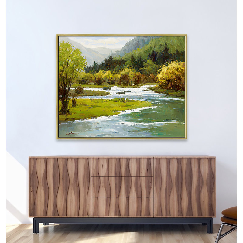 Crisp Day Painting, Gold