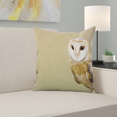 Coussin de grange hibou