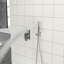 Pomme de douche double - avec pluie réglable à 360 ° et système portatif pour une expérience de bain luxueuse de 10 pouces, avec douches faciles à nettoyer