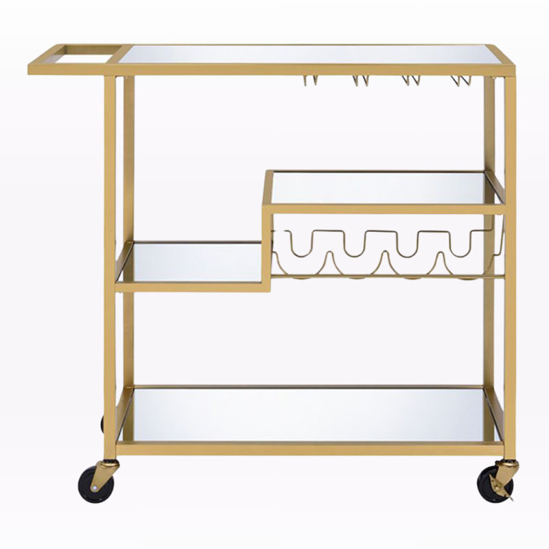 Caspian Champagne & Serving Cart