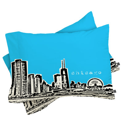 Bird Ave Chicago Pillowcase