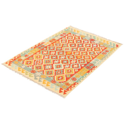 Priyasha Wool Geometric Indoor Rug
