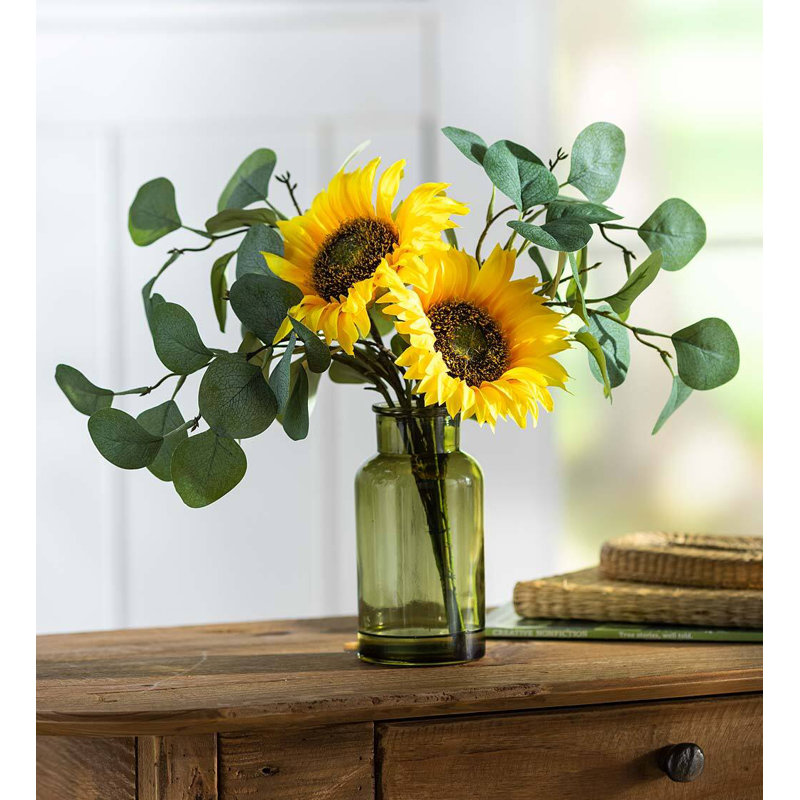 Arrangement mixte dans un vase