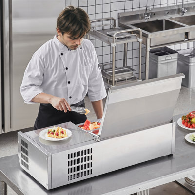 VEVOR Prep Refrigerator - 37.6''