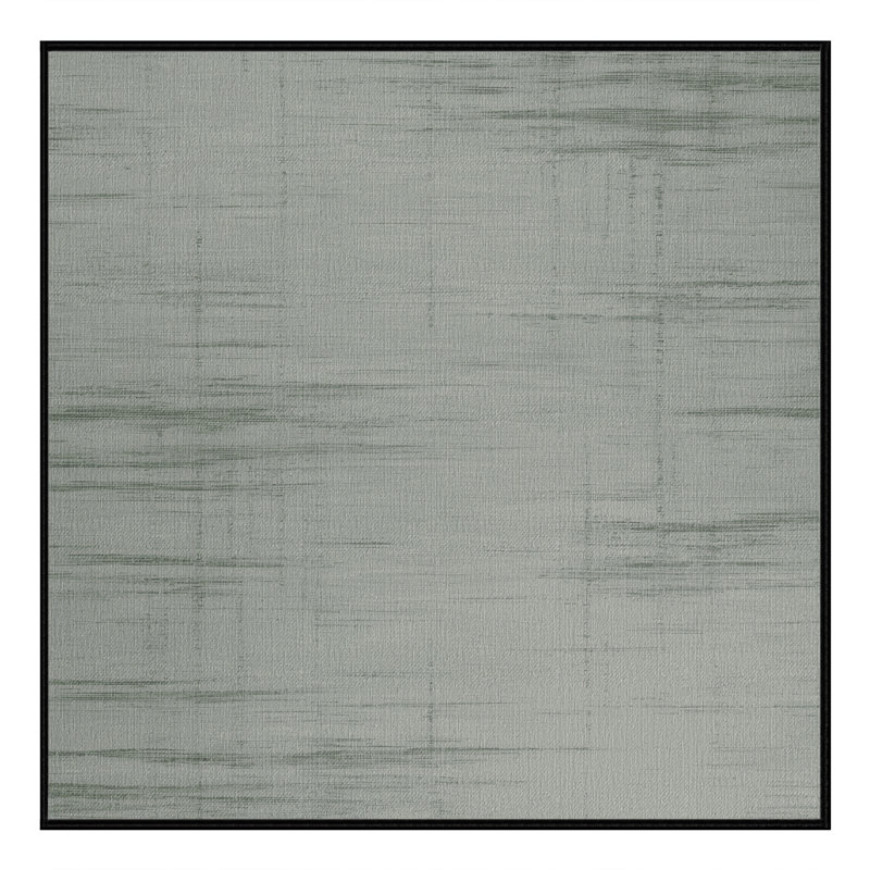 Tapis abstrait gris lavable à la machine, Carré 4 pi