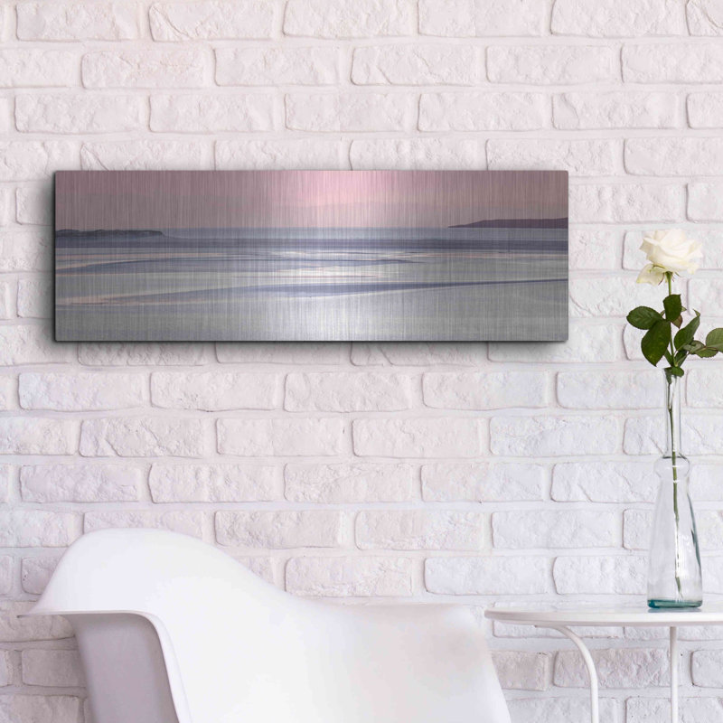 «Silver Sands» par Lynne Douglas, H 12 po x l 36 po