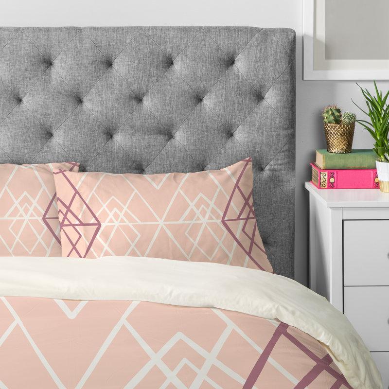 Ensemble de housse de couette, Housse de couette pour lit simple + 1 taie d'oreil