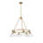 Felda 6 - Light Steel Dimmable Cone Chandelier-99998915-99998911