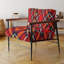 Fauteuil rembourré en mélange de polyester Toviah-135416765