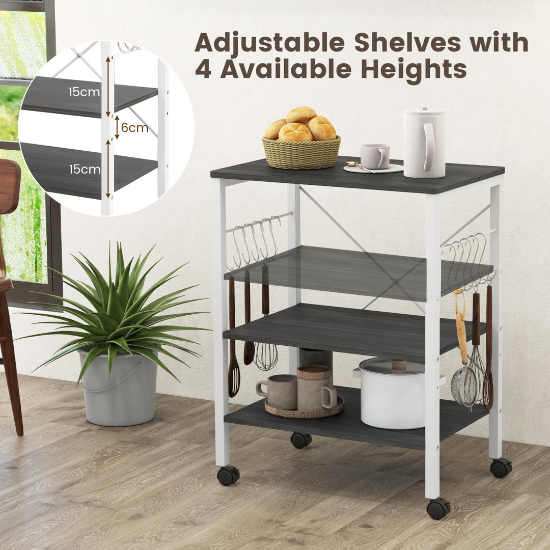 78cm H x 60cm W Utility Cart