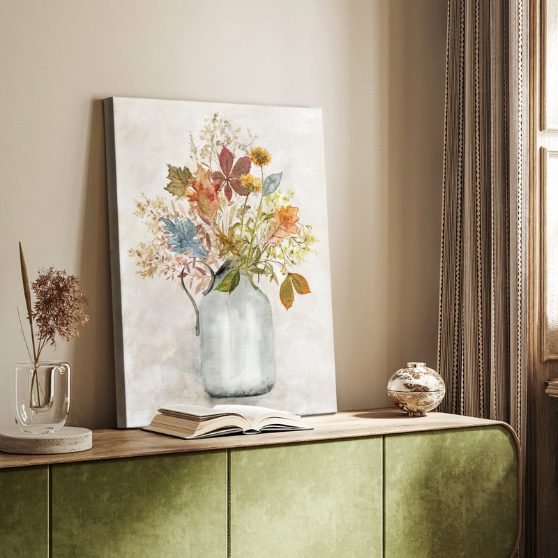 Bouquet d'automne I - galerie sur mesure, H 27 po x l 18 po
