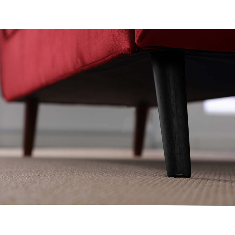Banc de rangement capitonné capitonné au design rétro classique pour une utilisation polyvalente et polyvalente