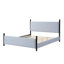 Structure de lit minimaliste, lit tapissier pour chambre à coucher