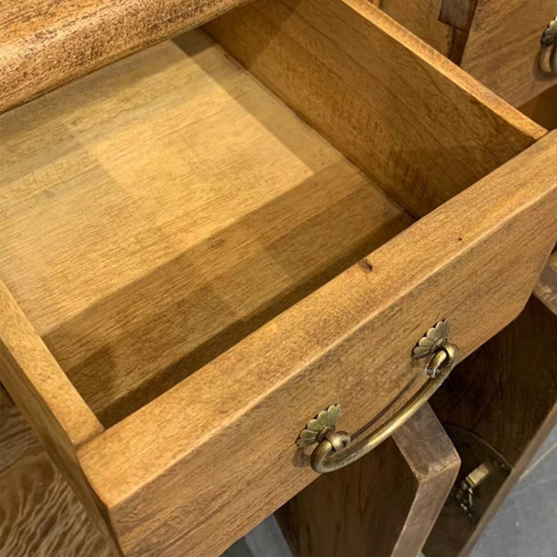 Solid Camphor Wood  Hallway Cabinet