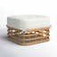 Delway Upholstered Ottoman
