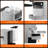 7.9'' Espresso Coffee Maker With Automatic Frothing System