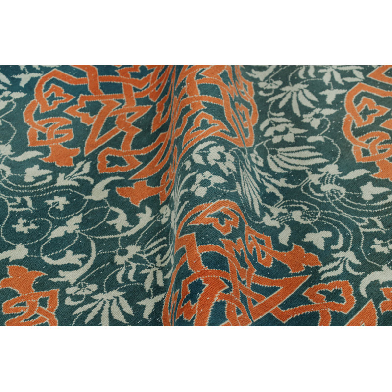One-of-a-Kind 3'6”x8'2” Hand Knotted Area Rug