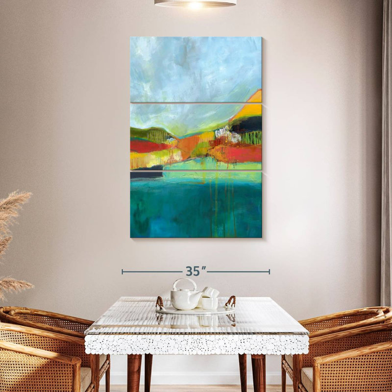 Avery View Across The Bay, 50" H x 32" W
