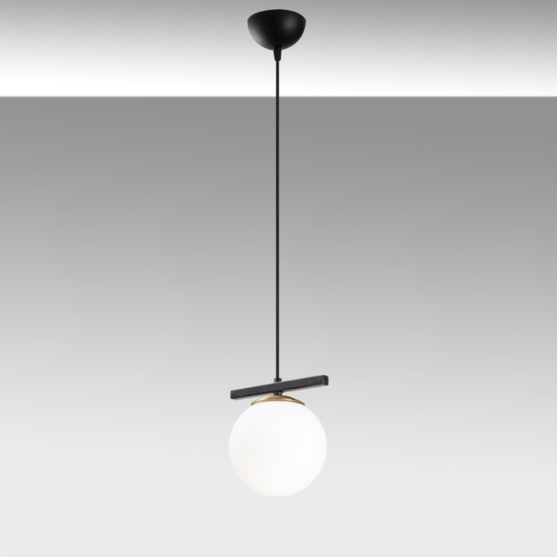 Luminaire suspendu sphère 1 lumière Shirley