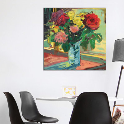 Window Sill II by Jennifer Harwood - Wrapped Canvas Painting