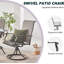 Chaise de patio Bhavika