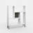Jayvianna Geometric Bookcase-888384197