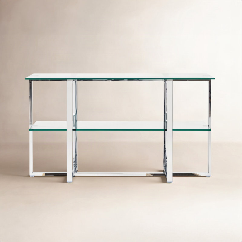 Dern Glass 50" Wide Console Table