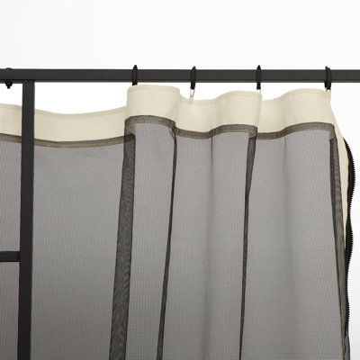 Ahmonie Gazebo Universal Replacement Mosquito Netting Fit 10x10ft Frame