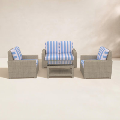 Henri 4-Person Sunbrella® Patio Seating Group