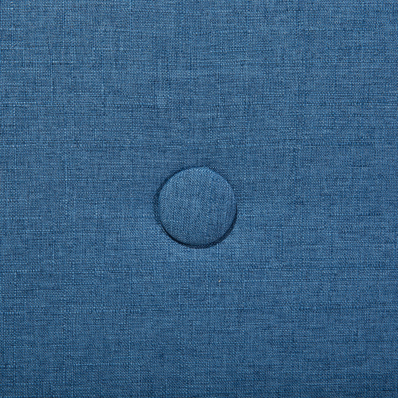 Winkler Upholstered Twill Bed, Blue
