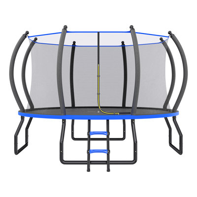 Albott 10FT Trampoline with Pop-up Quick Connector