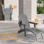 Chaise Adirondack pliante résistante aux intempéries-109747729