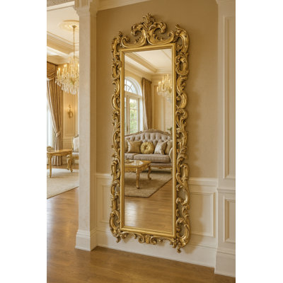 Arch Solid Wood Mirror